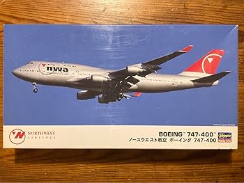 Amazon.co.jp: ハワ ノースウエスト航空 ボーイング 747-400