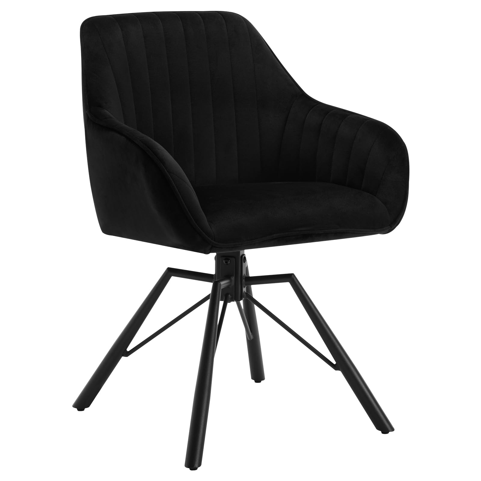 Sedia Sala Da Pranzo Soggiorno Orlando II Tessuto Legno Massiccio 57x60x79cm Grigio Scuro 76975272