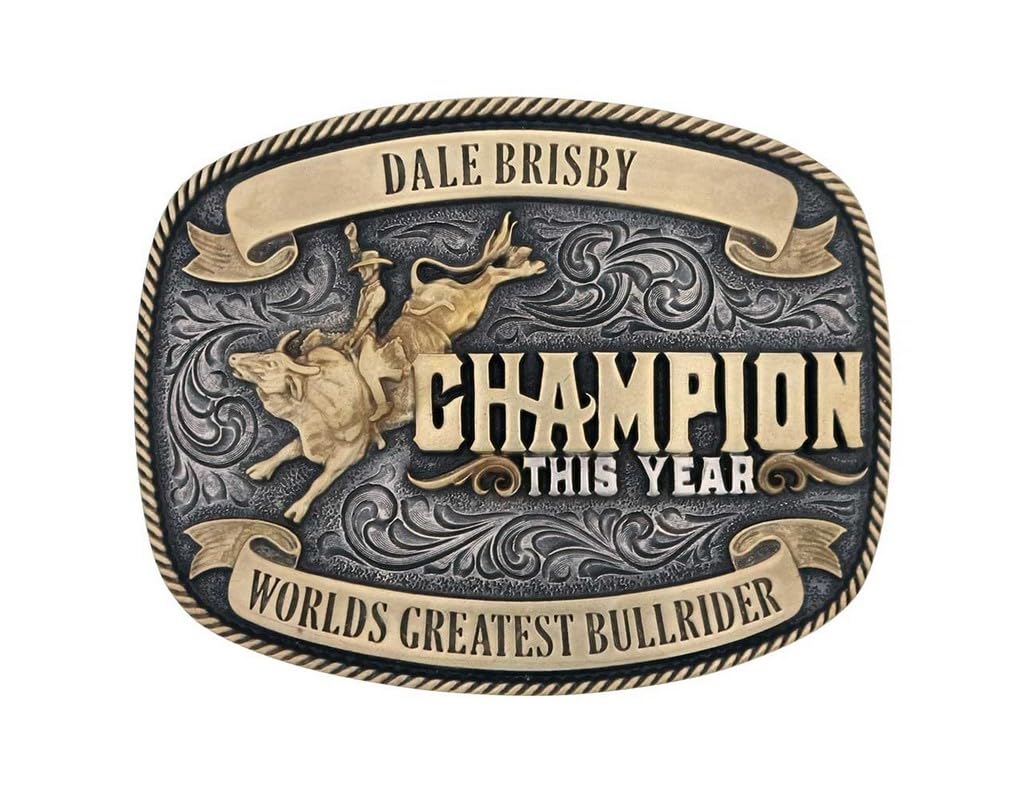 Montana Silversmiths Champion Dale Brisby Attitude Buckle - A980DB