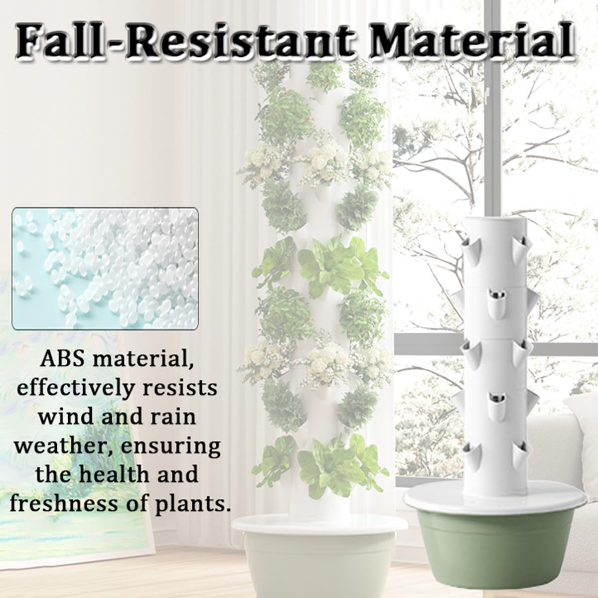 Sistema de Cultivo hidropónico de 5/7/9 Niveles - Kit de Cultivo hidropónico Herramientas hidropónicas de Interior con riego automático para Bricolaje - Torre hidropónica para Vegetales de h