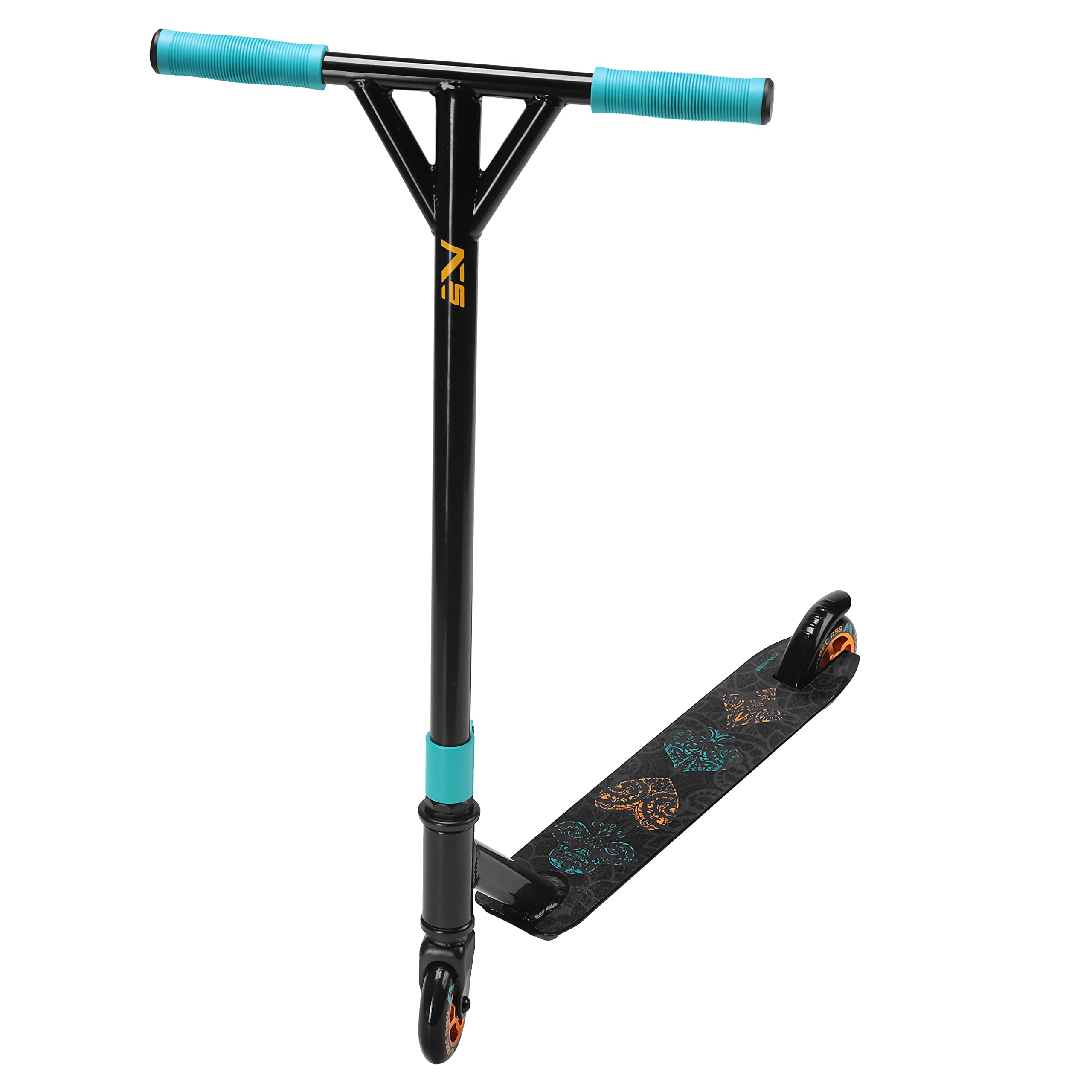 SportVida Monopattino Stunt, monopattino a pedale, con rotazione a 360°, per bambini, adulti, ruote in poliuretano