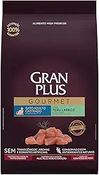 Gran Plus Ração Para Gatos Castrados Gourmet Peru 10 1Kg