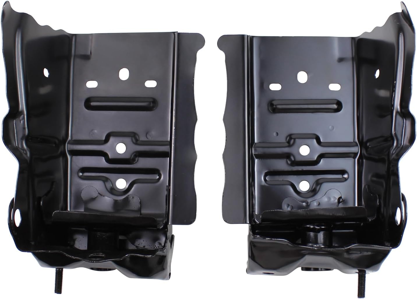 2Pcs Front Driver and Passenger Side Bumper Impact Bar Bracket for Toyota RAV4 2019-2025 2.5L