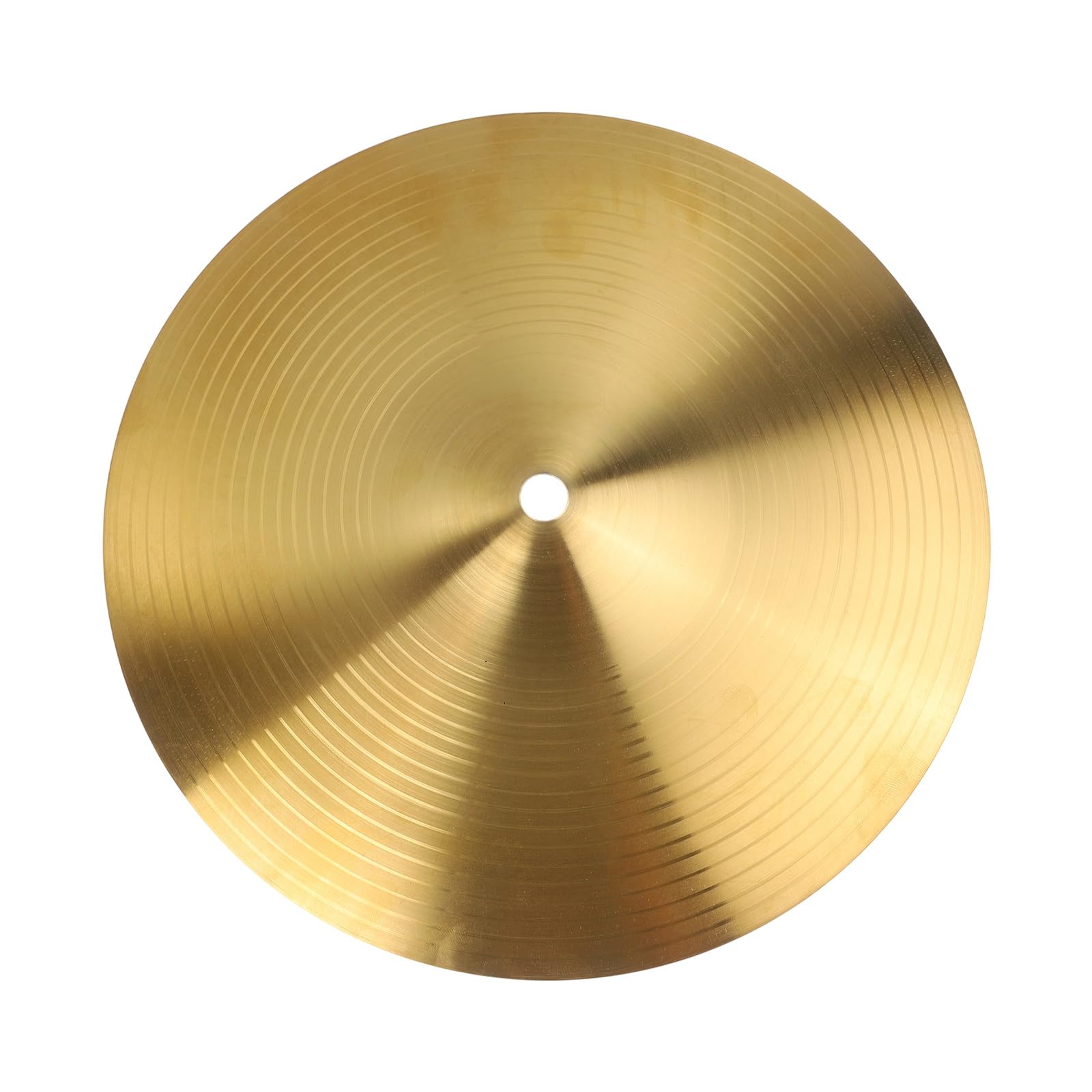 Schlagzeug-Becken-Set, Schlagzeug, Splash, Crash, HiHat, Jazz-Trommel, Becken für Schlagzeug-Set für Blechblasinstrumente (25,4 cm)