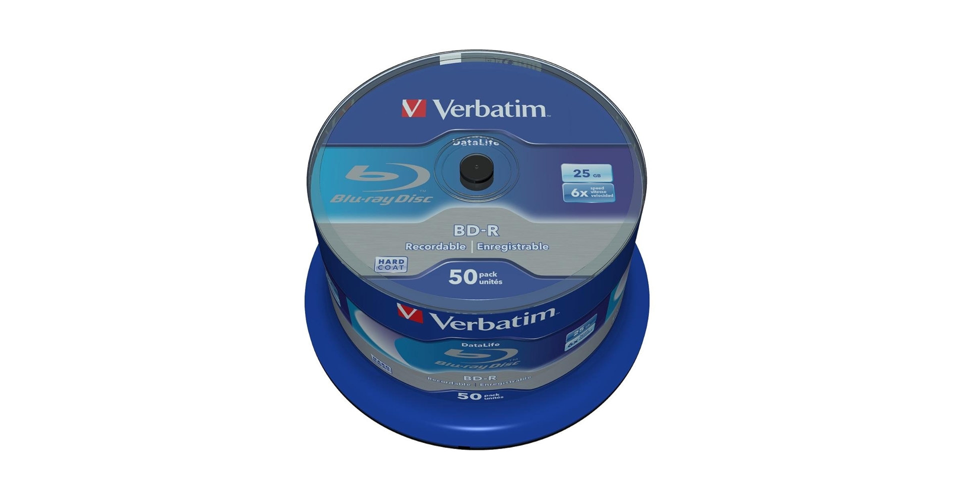 ハゲタカ Blue ray Disc RiData 50GB BD-R DL Dual-Layer Blu-Ray Writable 6x Disc 25pk