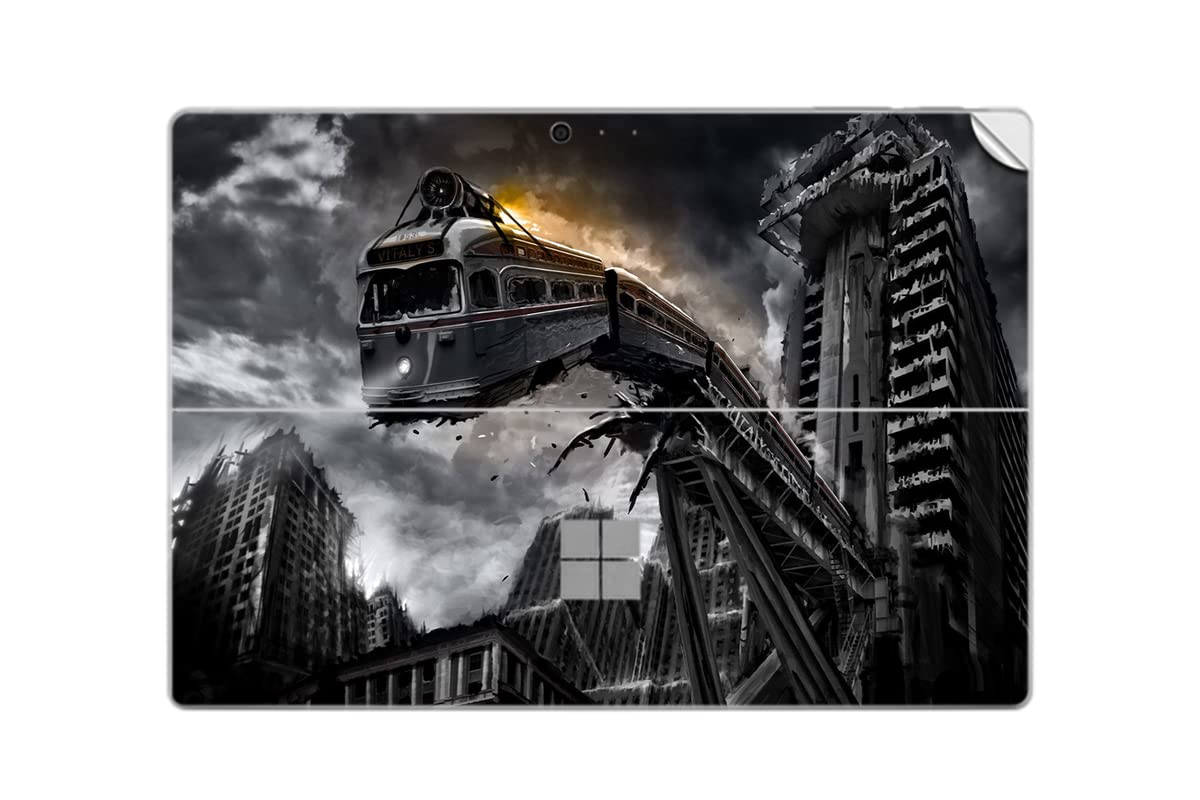 GADGETS WRAP Printed Vinyl  Top  Only Skin Sticker Decal for Microsoft Surface  Pro  4 - The end of  line