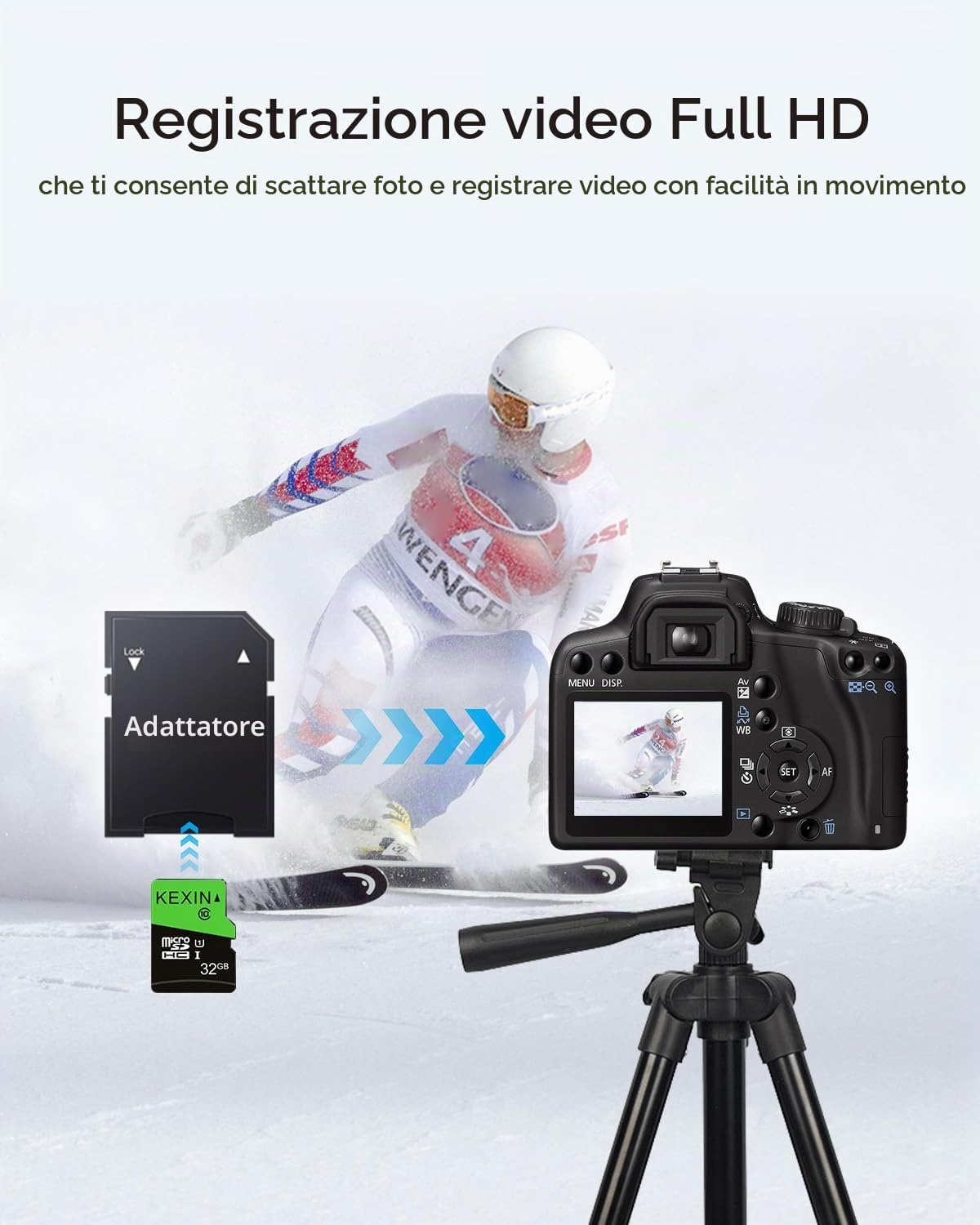 Schede Micro SD 32GB KEXIN Micro SD 32 GB Micro Memoria MicroSD 32 Giga 10 Pezzi Scheda TF SD(C10 e U1) per Telefono, Videocamera, Switch, Gopro, Tablet, Alta Velocità di Lettura Fino a 85 MB/s