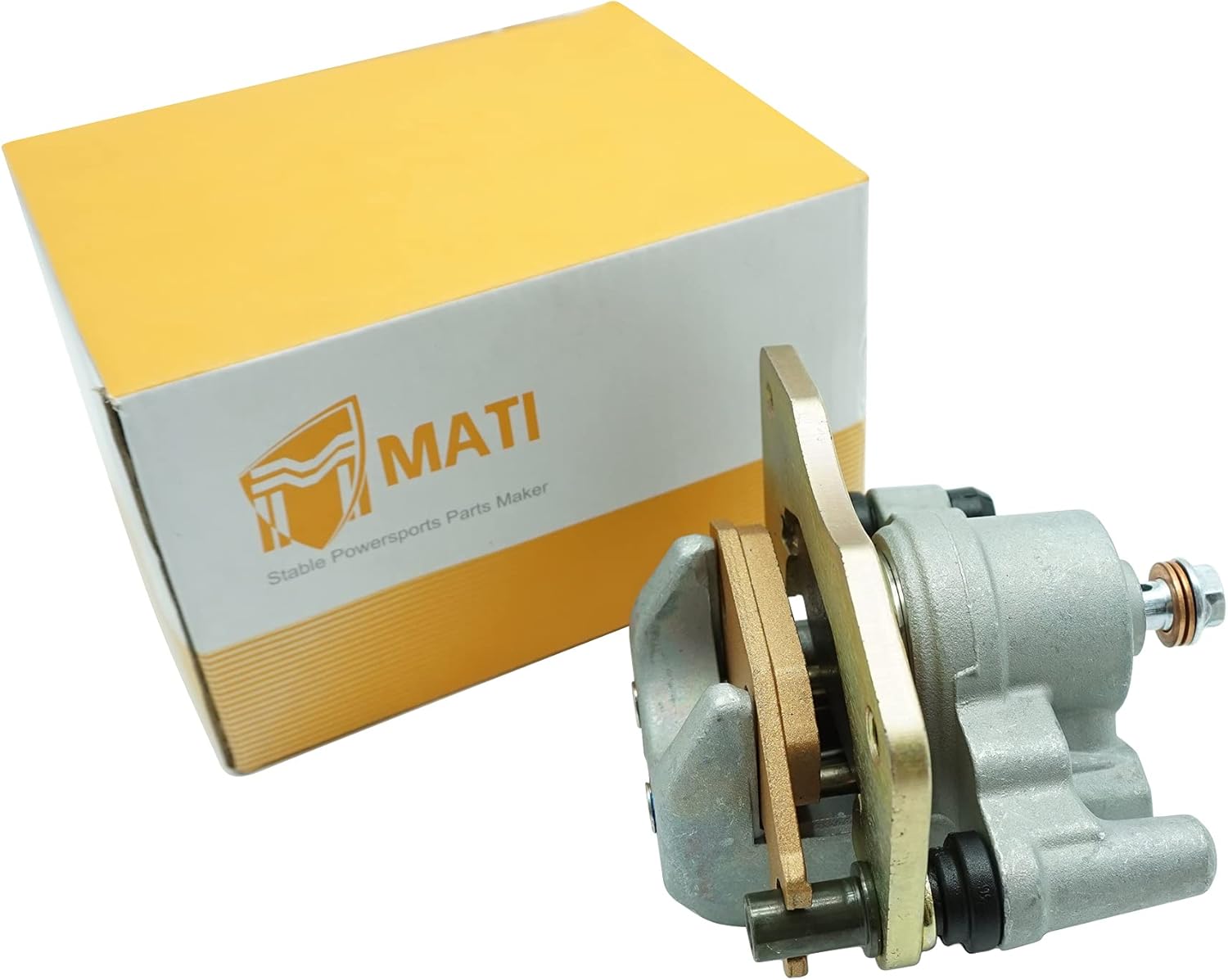 M MATI Rear Brake Caliper&Pads for Can Am Outlander 330 400 500 650 850 Renegade 500 800 DS650 705600577