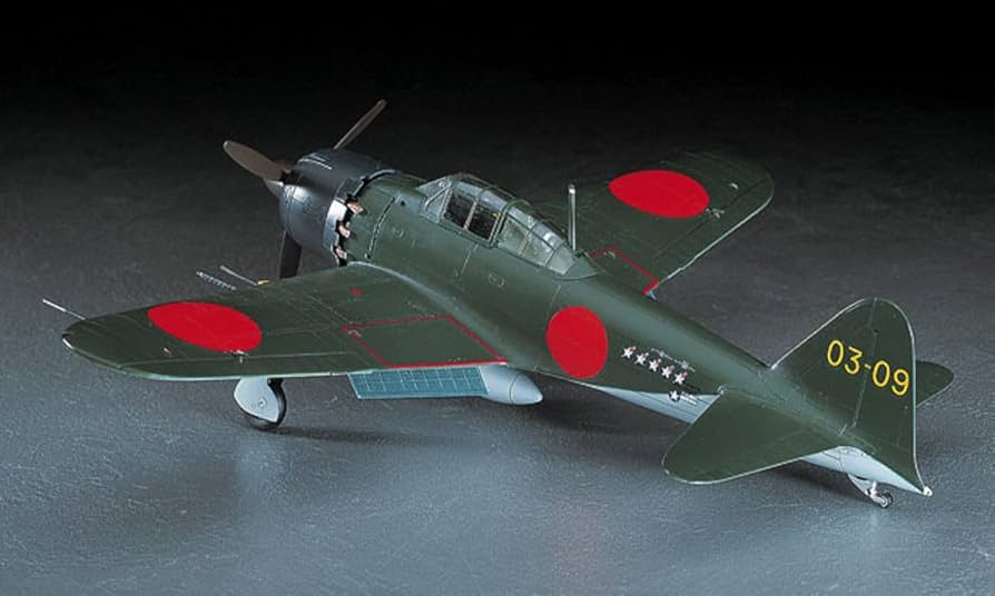 Amazon | ハセガワ 1/48 日本海軍 三菱 A6M5c 零式艦上戦闘機 52