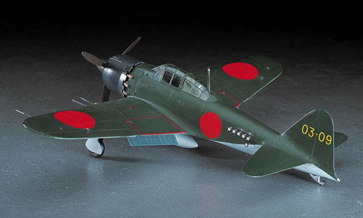 Amazon | ハセガワ 1/48 日本海軍 三菱 A6M5c 零式艦上戦闘機 52