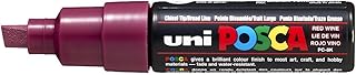 Uni-Ball Posca PC-8K Broad Chisel Tip Marker - Red Wine