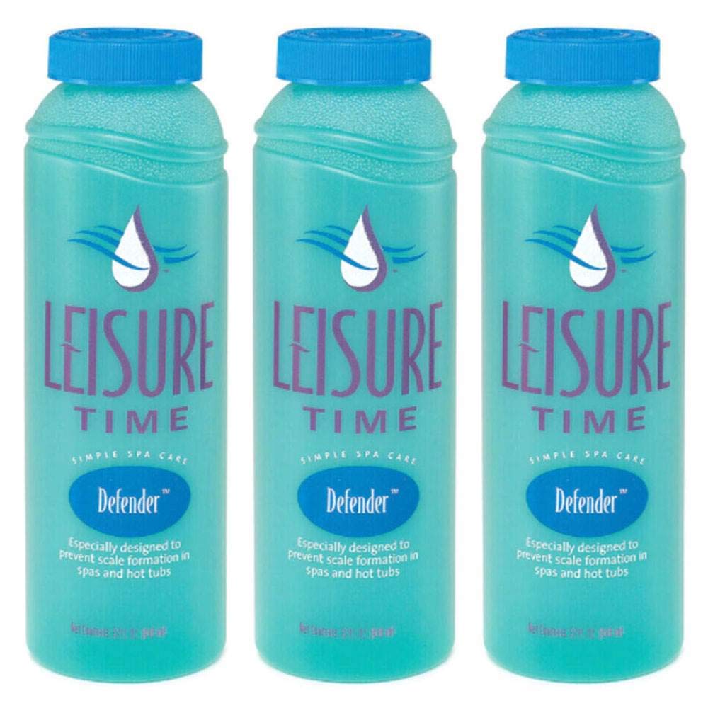LEISURE TIME Spa Hot Tub Weekly Stain and Scale Care Control Defender (3 Pack)