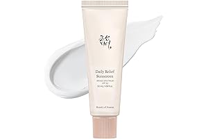 Daily Relief Sunscreen for Face - Korean Skincare With Broad Spectrum SPF...