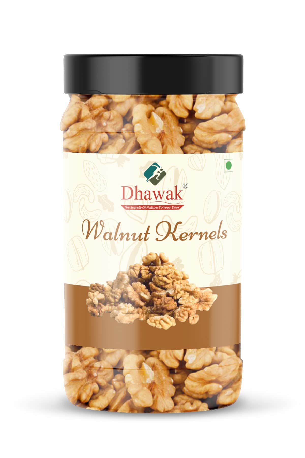 Dhawak Walnuts Without Shell 2 Pc. Kernels 500 Gms Akhrot giri without shell 2 Piece Dry Fruit [Jar Pack] (B0B56FZPDK) Amazon Price History, Amazon Price Tracker