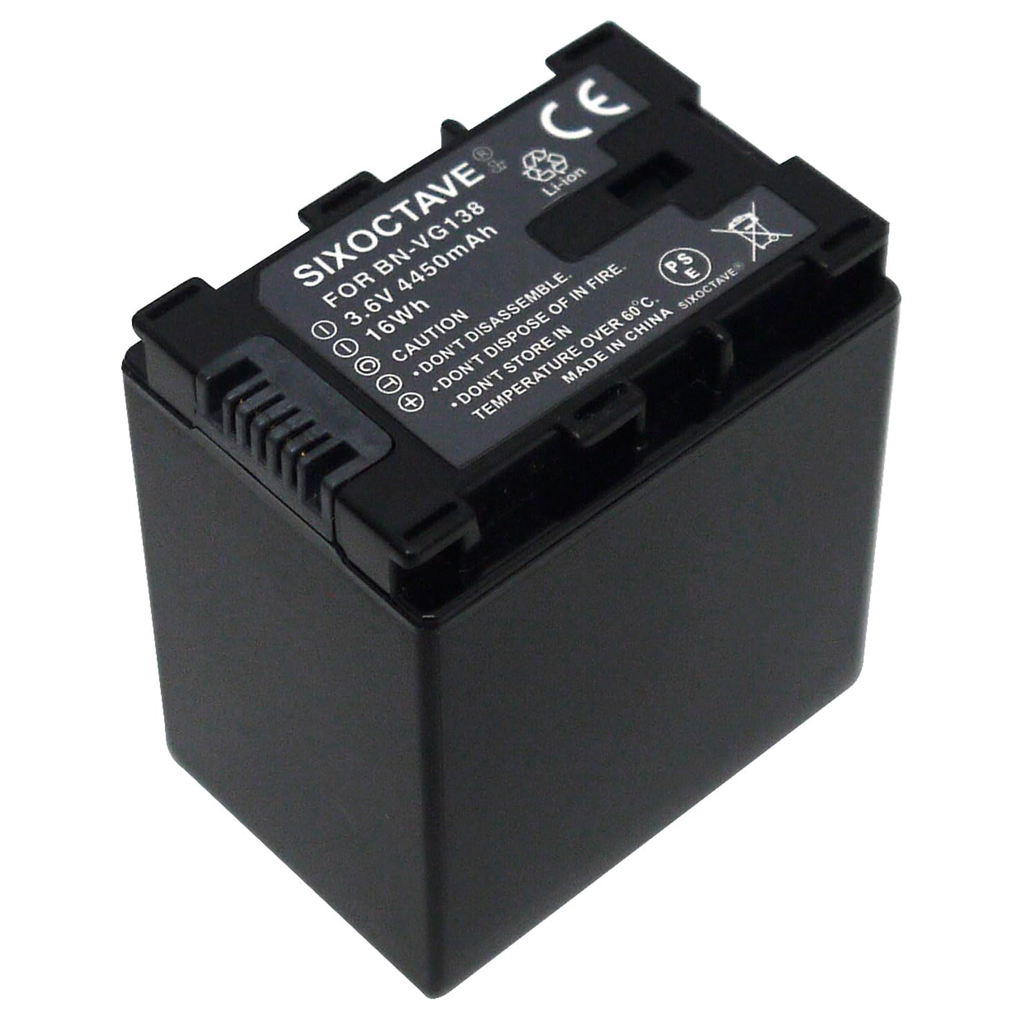 Amazon | SIXOCTAVE BN-VG138 BN-VG129 ビクター 互換バッテリー GZ
