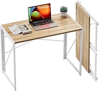 Coavas Folding Desk 31.5 inch Foldable Small Portable Computer Desks, Sp...