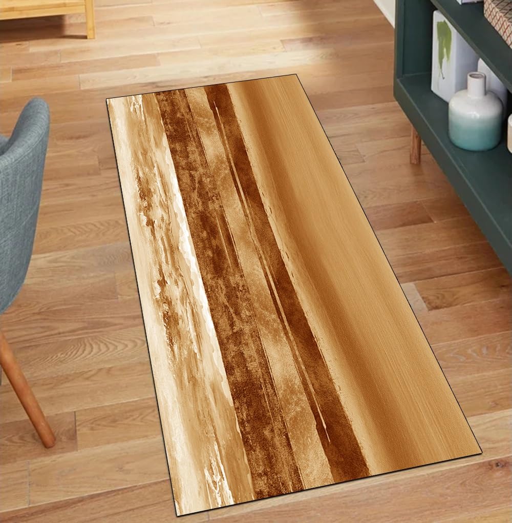 Alfombra de cocina abstracta para decorar pasillos largos y entradas de pisos