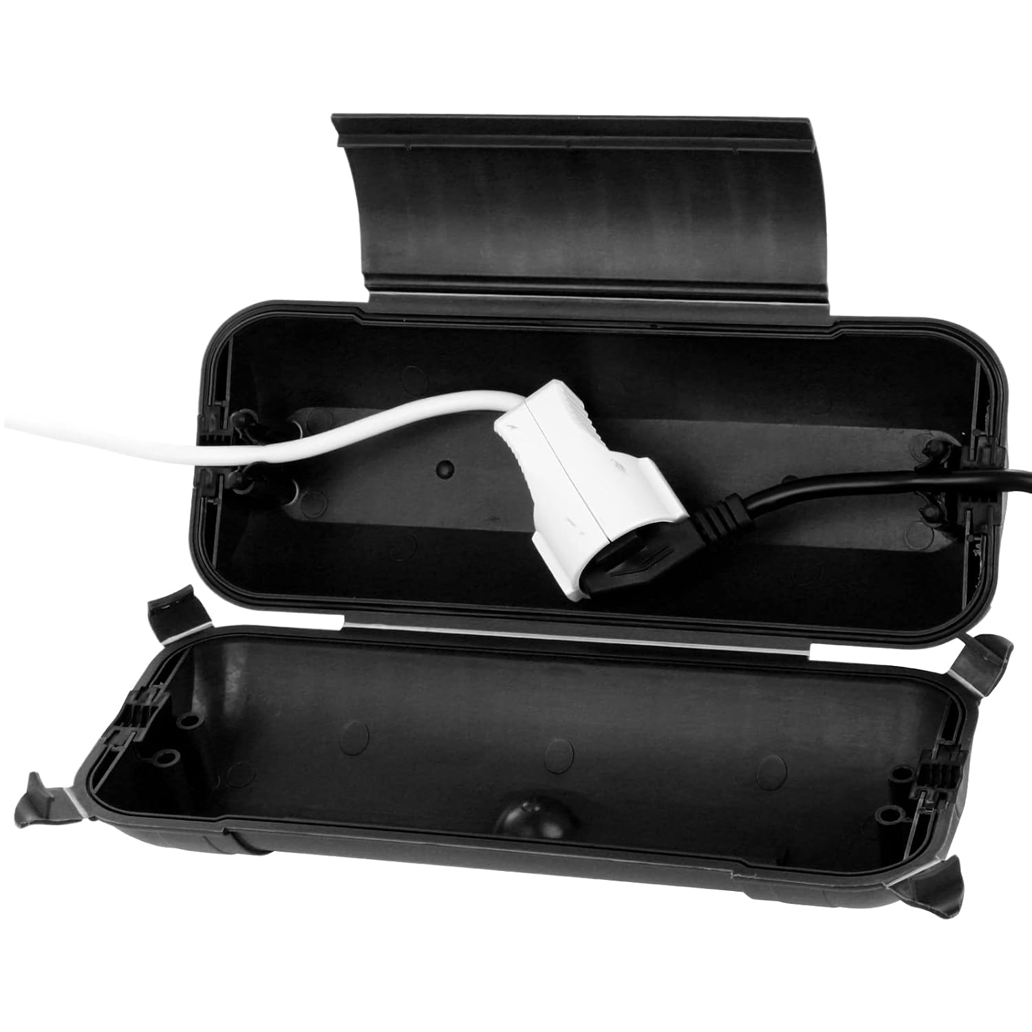 Outdoor Verlängerungskabel-Schutzbox – Wasserdicht IP44, 28,7x10,9x7,6 Cm, Für Stecker & Elektrowerkzeuge
