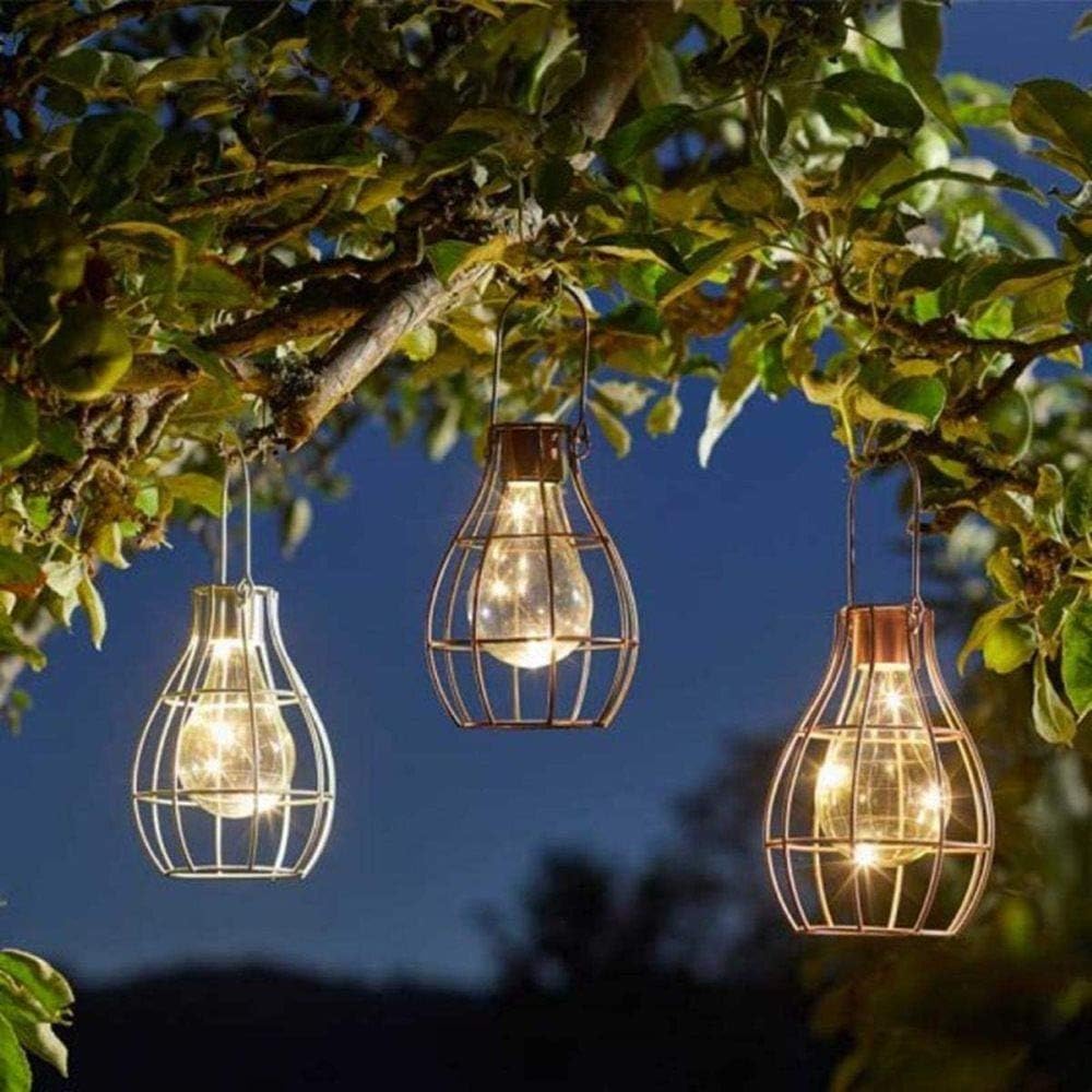 Smart Garden Products1080987 Eureka! Firefly Lanterns 3 Pack (Silver, Rose Gold & Copper)