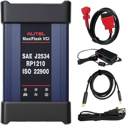 Miniatura 7 de Autel MaxiFlash Kit VCI Interfaz de Comunicación para Vehículos J2534 PassThru ECU Dispositivo de programación Conexión Bluetooth Soporte de