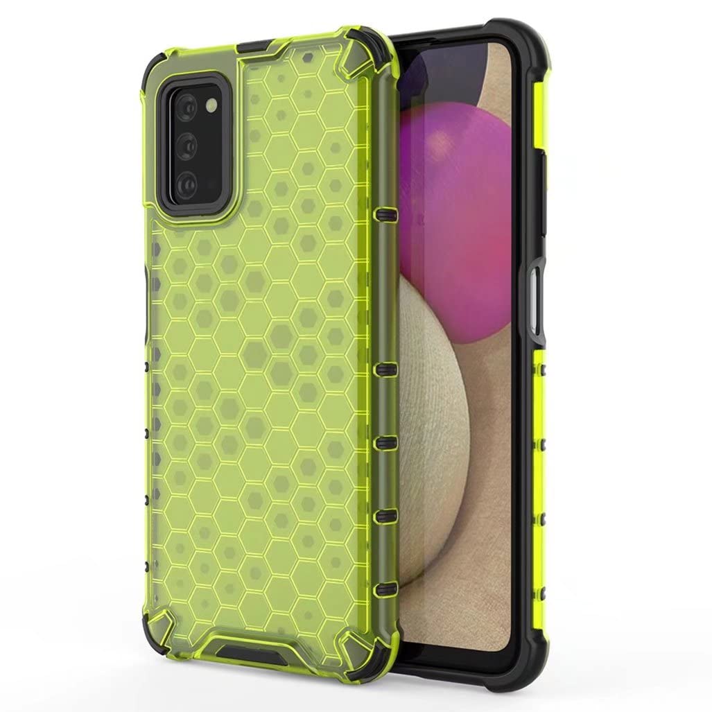 HAOYE Cover Per Xiaomi Poco F4 5G - Ultra Sottile Trasparente Con Bimateriale Verde, Antiurto - 3