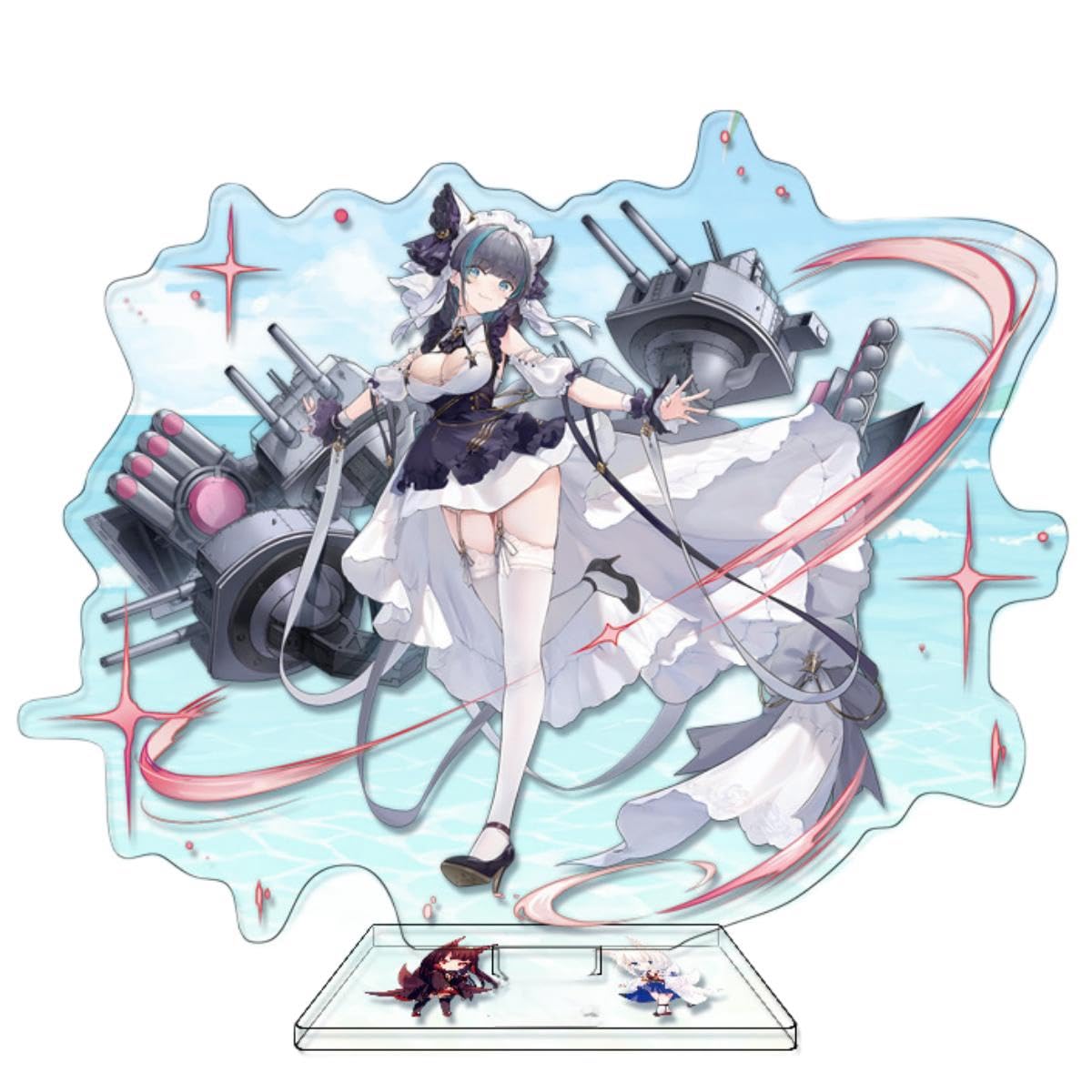 Azur Lane Figure Stand Game Figure Acrylic Peripheral Ornaments Cosplay Collections (HMS Cheshire 3)