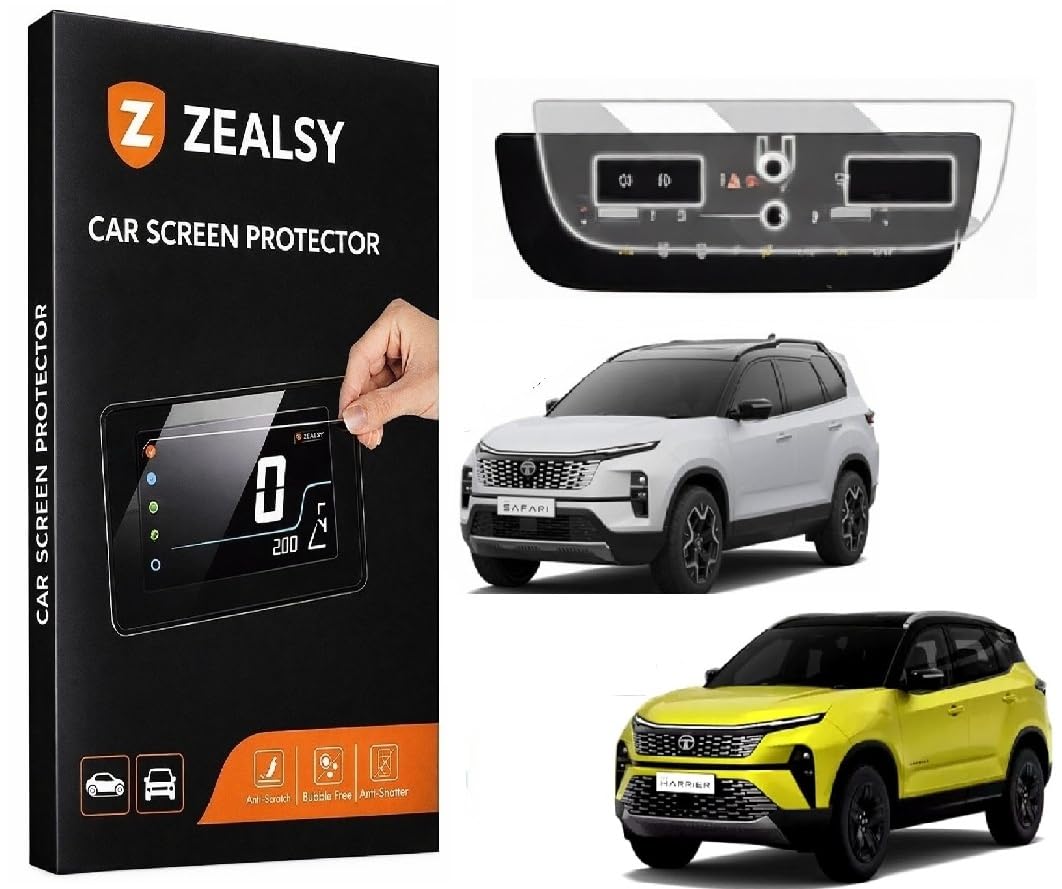 Screen Guard Compatible For TATA HARRIER SAFARI AC CONSOLE UNIT Protector Accessories-image-28