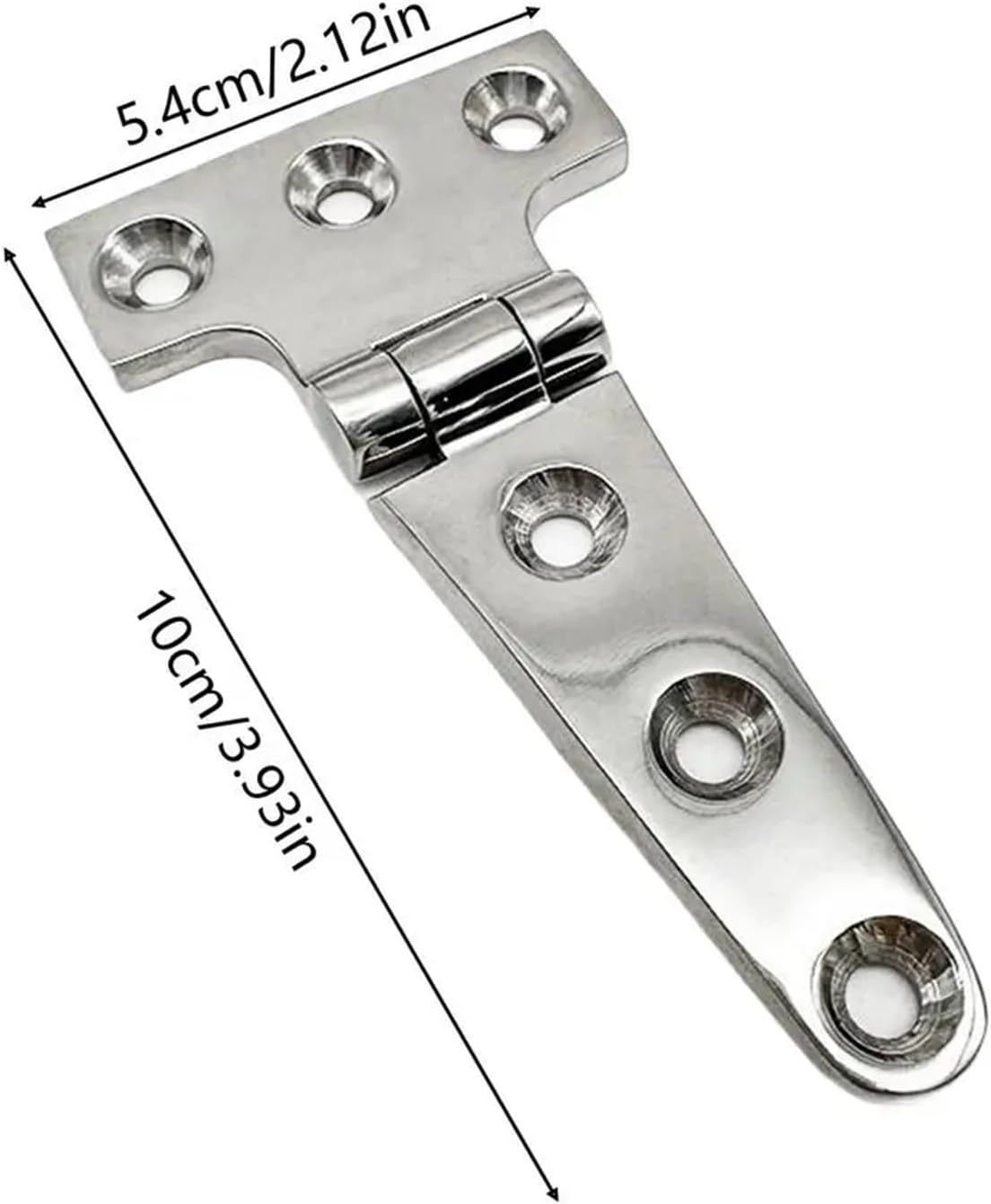 Stainless Steel Boat Hinges Stainless Steel Door Hinges Heavy Duty T Type Hardware Thick Boat Barn for Hatch Yacht Kitchen Entry Furniture