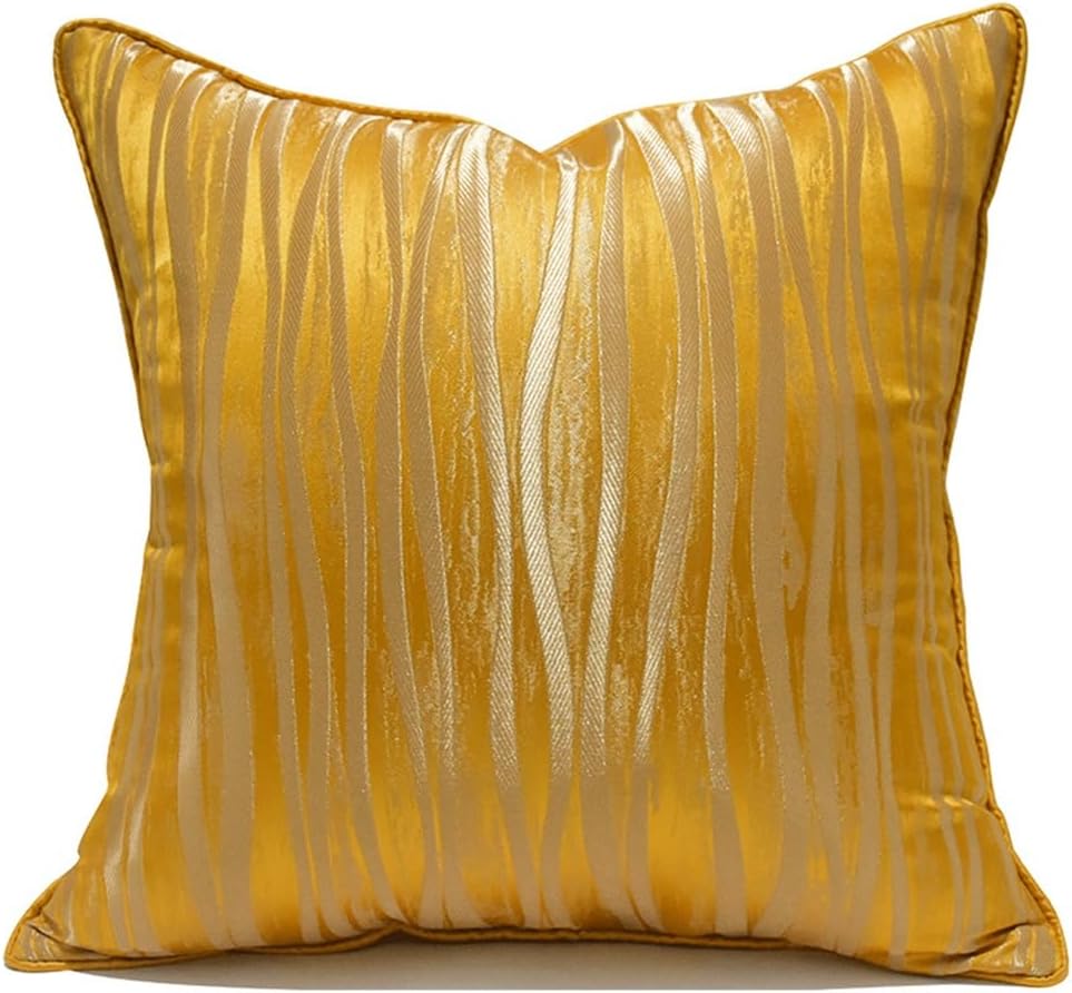 HBJWOV Sofa Pillow Bedroom Bed Living Room Dining Chair High Precision Striped Tatami Bay Window Tea Cover