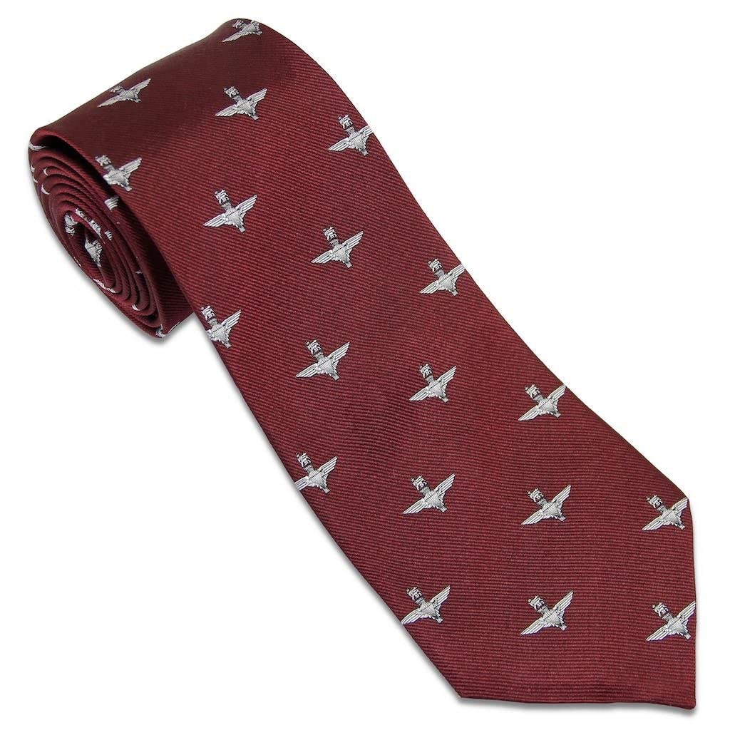 Parachute Regiment Cap Badge Silk Regimental Tie