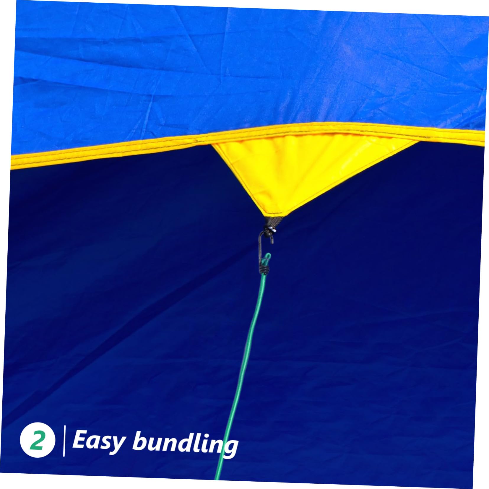 Toyvian 10pezzi Corda Elastica Multiuso per Esterni Corda Elastica per Legare Bagagli da Campeggio con Ganci Fascia per Bagagli e Attrezzature da Campeggio