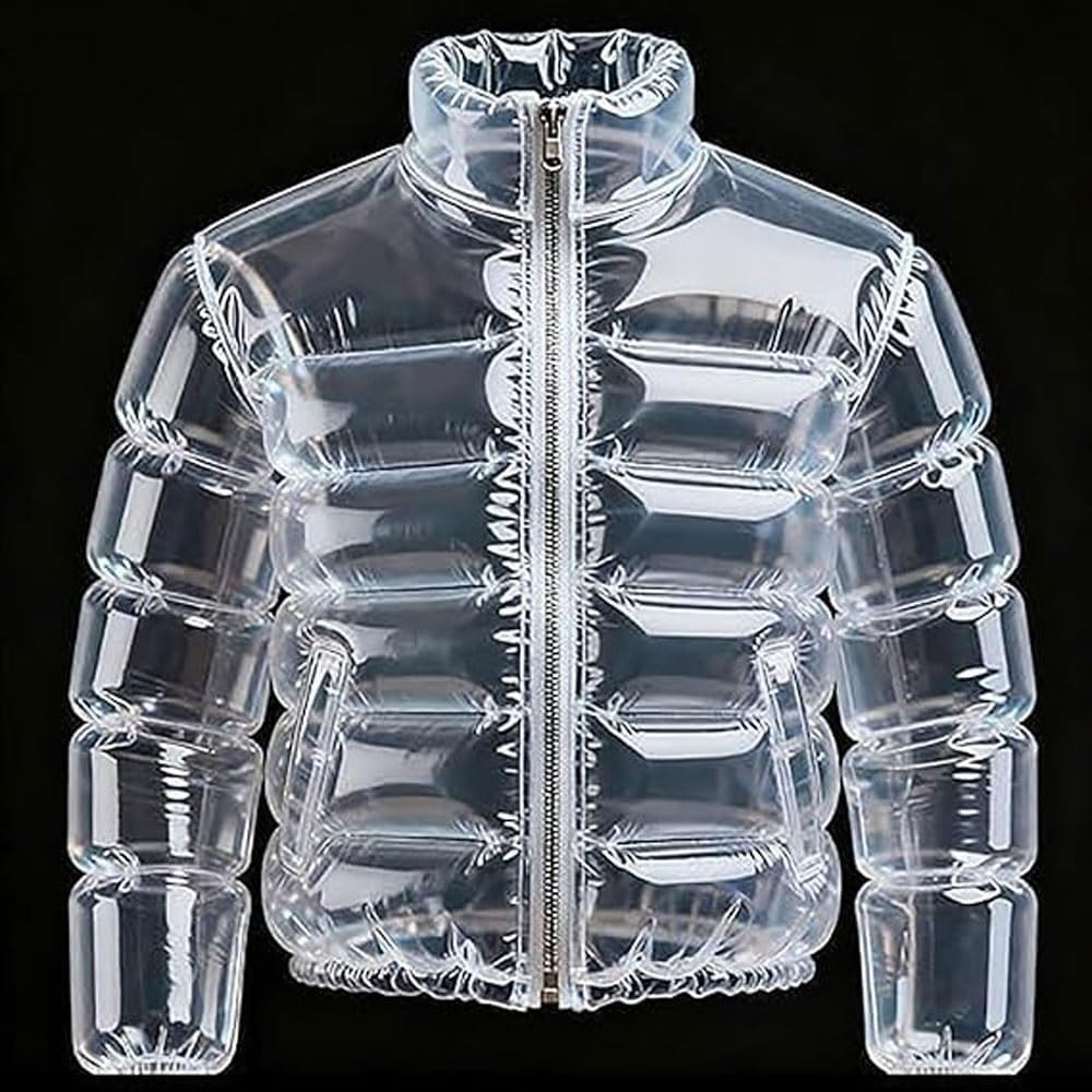 Veste à BièRe 2026 Pour Hommes Et Femmes, Manteau Gonflable Transparent Rempli De BièRe Avec Paille - Doudoune à BièRe Pour Piscines à BièRe, FêTes Et Rassemblements