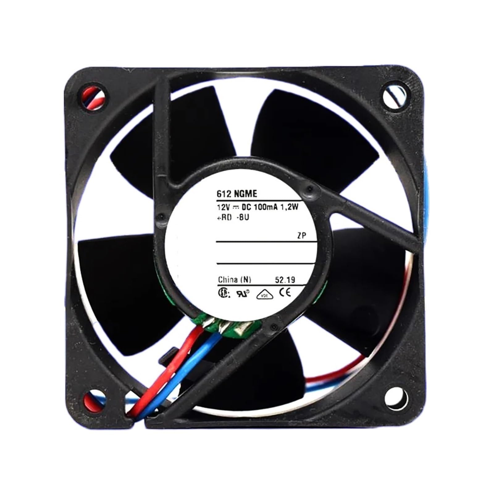 OKEWGHFL 612NGME 612NGME 12VDC 1.2W COOLING FAN 6025 6CM 60 * 60 * 25MM