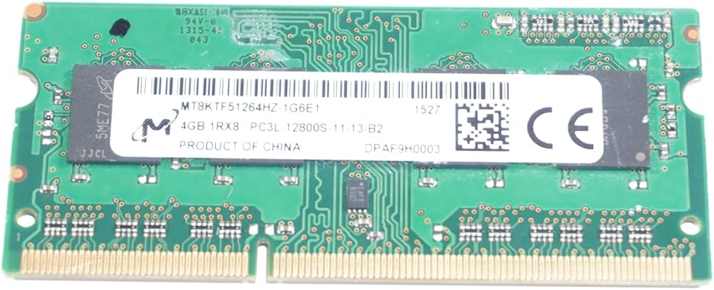 Amazon | FMB-I 11202125交換用メモリ、Micron、MC MT8KTF51264HZ