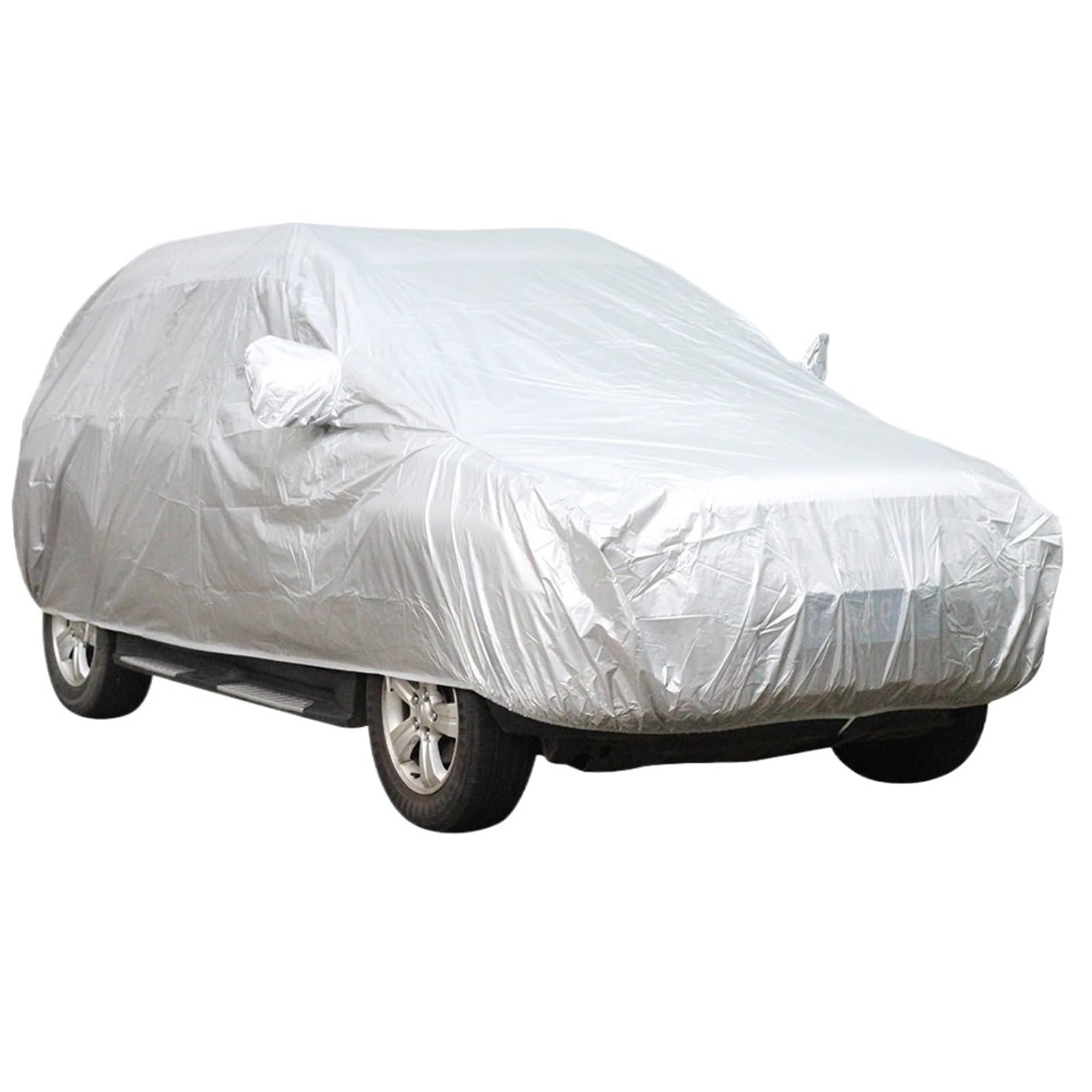 HJfhCFGJ Protector Parabrisas Cubierta de Coche SUV Parasol al Aire Libre Sol Lluvia Nieve Cubierta Anti UV Resistente a los arañazos a Prueba Polvo(3M)