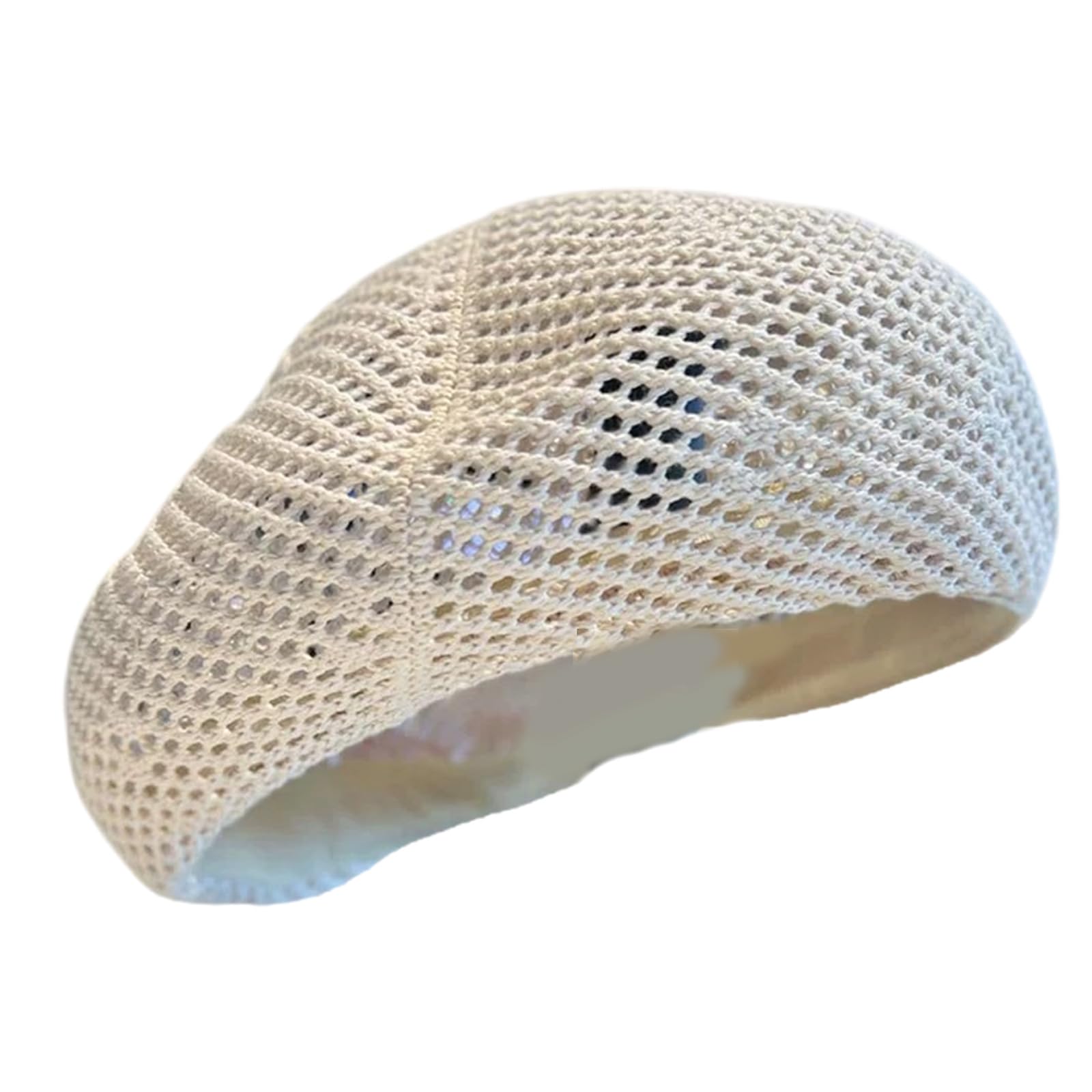 MICFENY Lace Design Berets Hat With Breathable Fabric Lightweight Comfortable Wear For Women Cotton Polyester Painter Hat