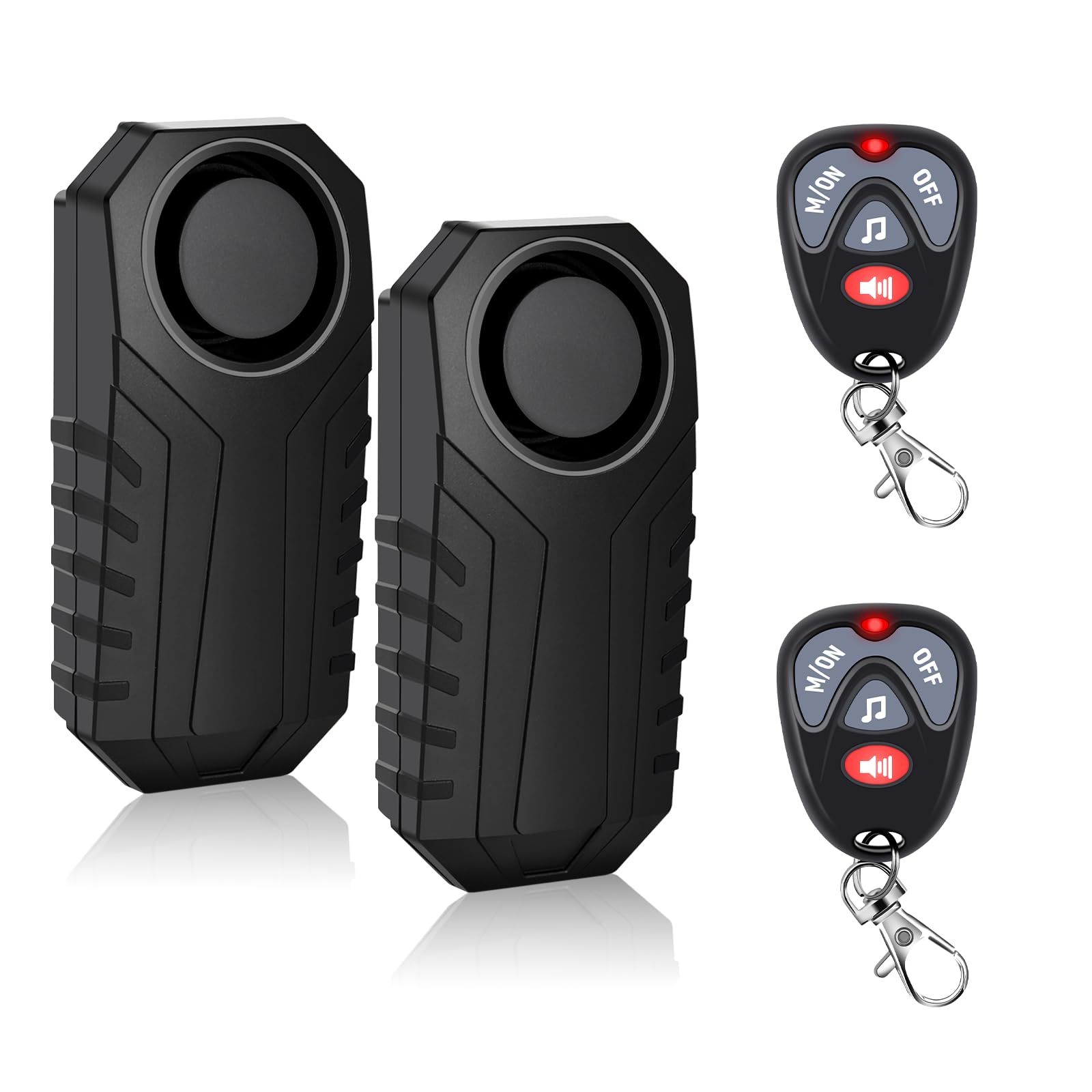 USUPERINK Bike Alarm Anti Theft,Wireless Motion Sensor Bike Alarm Ebike,2PK