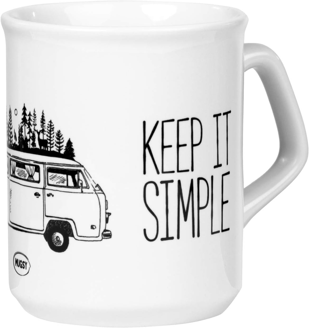 tazza di caffè per il campeggio