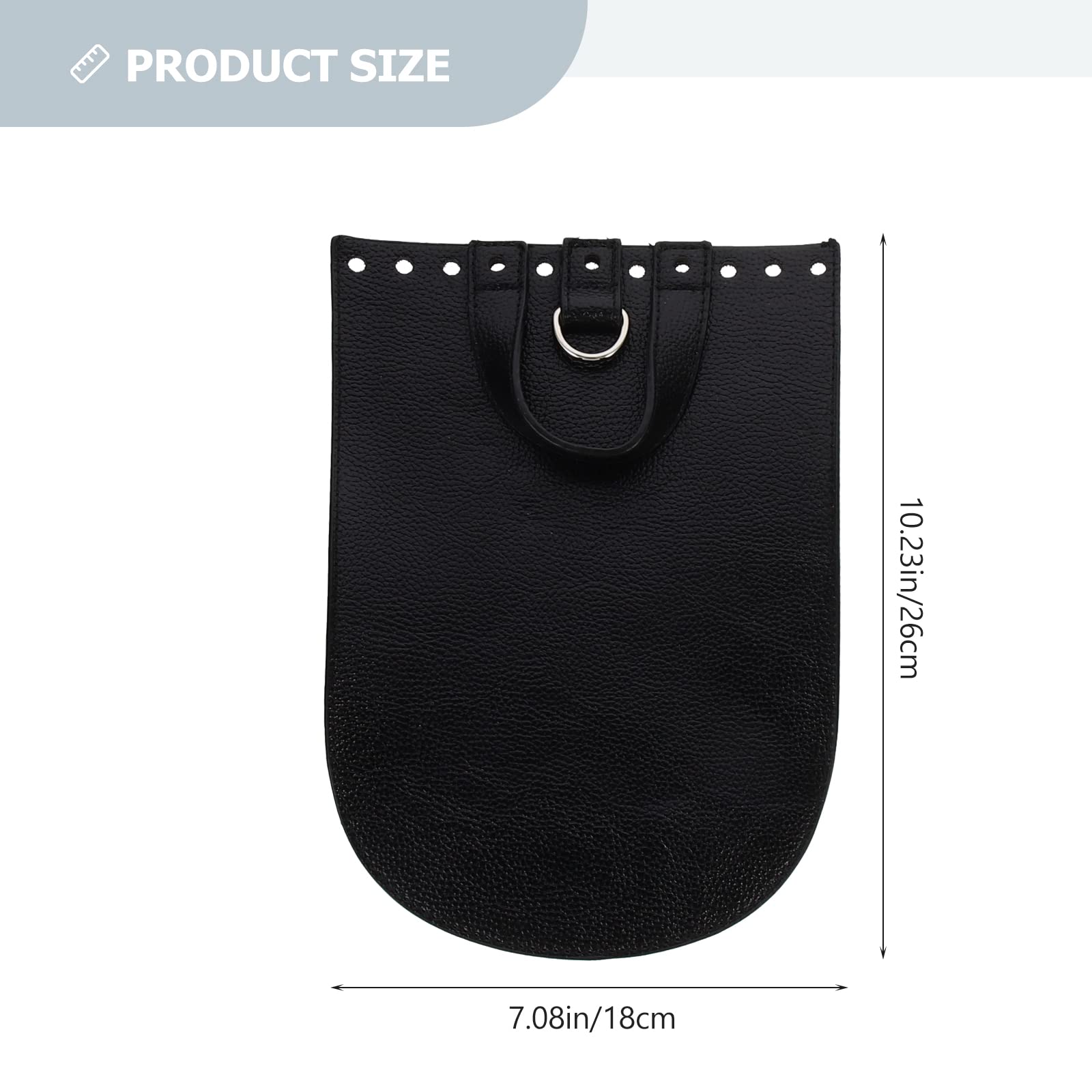 SHERCHPRY 4 zestawy toreb DIY akcesoria torebka plecak plecak akcesoria plecak torba na ramię ręcznie szyta torba na ramię szydełkowany plecak akcesoria skórzany plecak zestaw DIY plecak zestaw tkacki