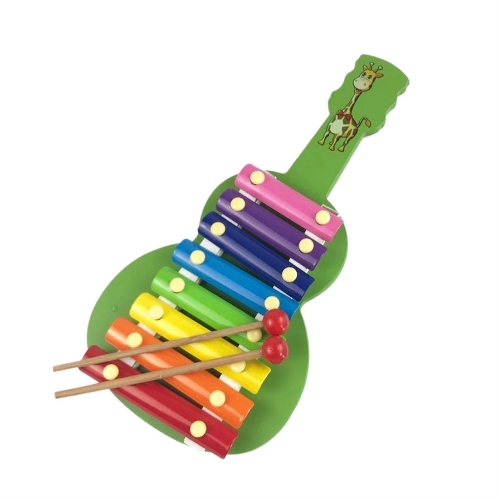 Strumento Xilofono Xilofono A Otto Toni Per Chitarra Grande Mini Xilofono In Legno A Otto Toni Che Bussa A Mano Strumento A Percussione