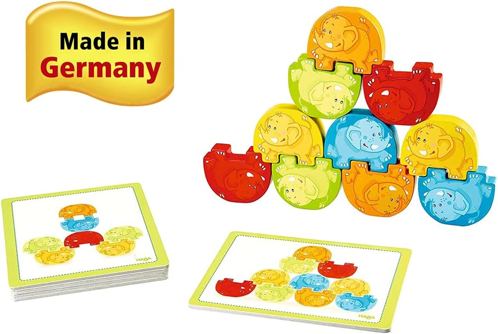 HABA Stacking Wigglefants Game