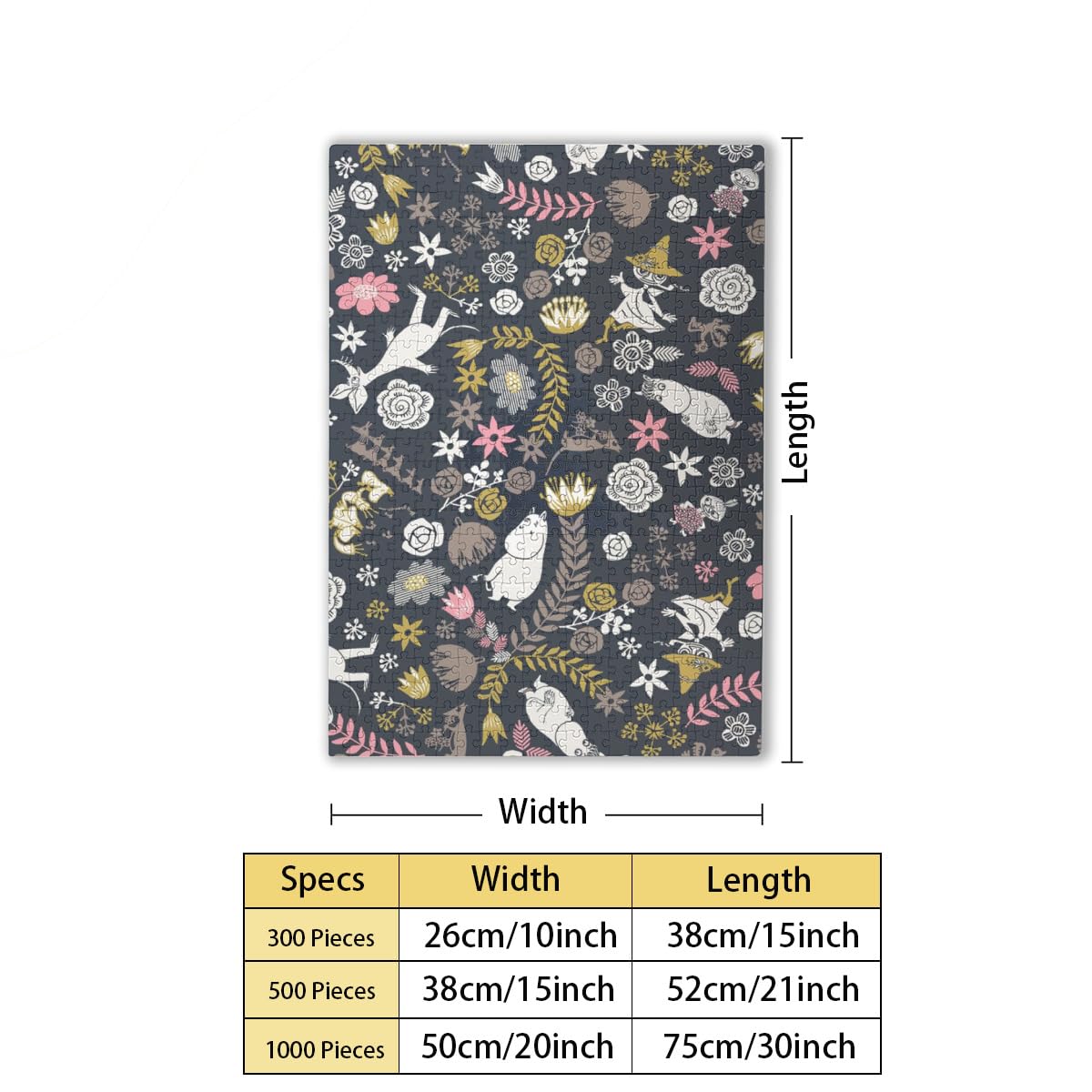 Amazon.co.jp: ムーミン 500ピース ジグソーパズル マイクロピース