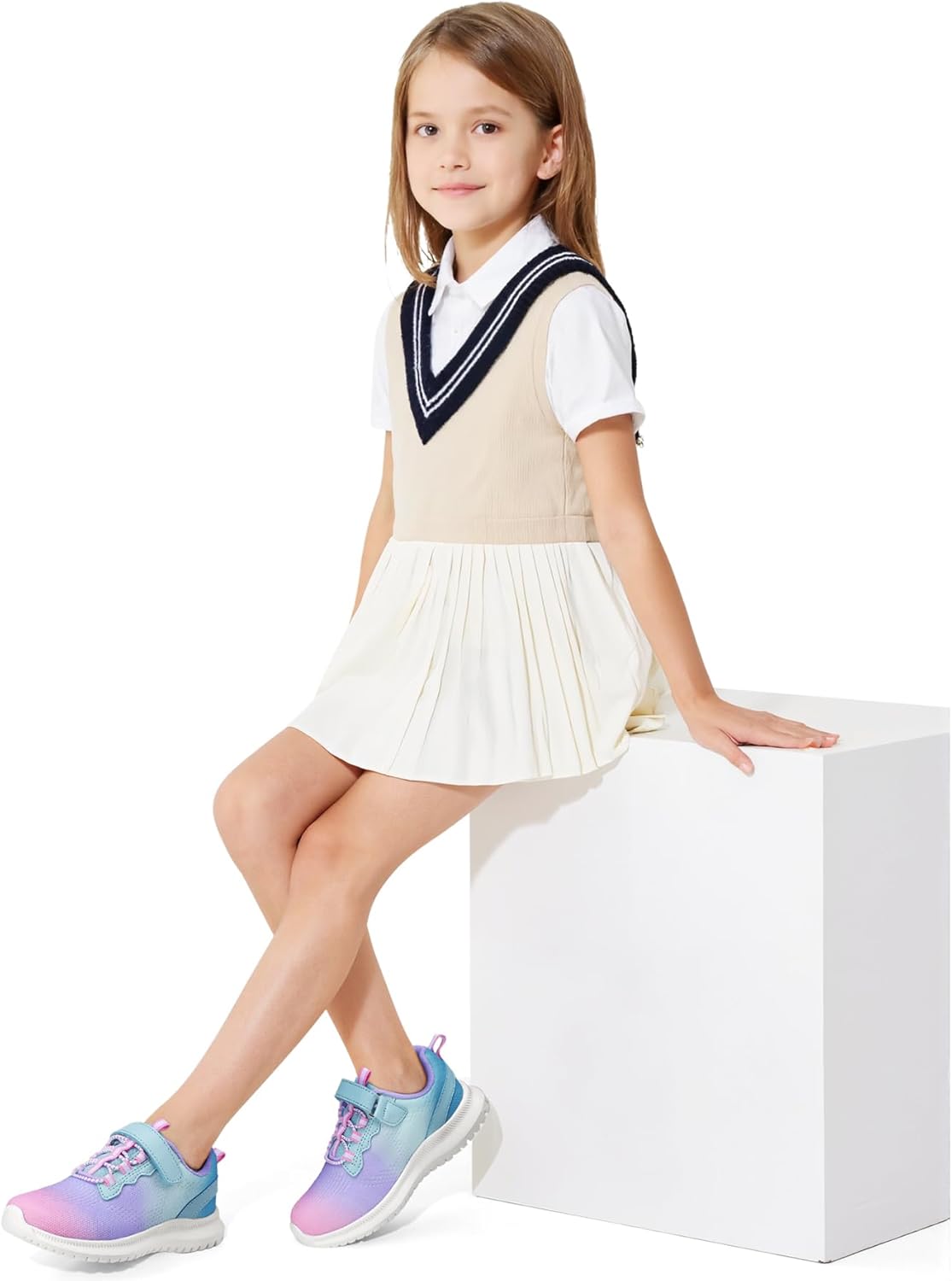 RUNSIDE Kids Shoes, Boys Girls Sneakers Lightweight Athletic Walking/Running Tennis Shoes(Toddler/Little Kid/Big Kid) - Image 7