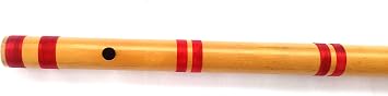 3 Bamboo Flutes E Bass,F Bass andG Bass Bansuri with velvet cover and case