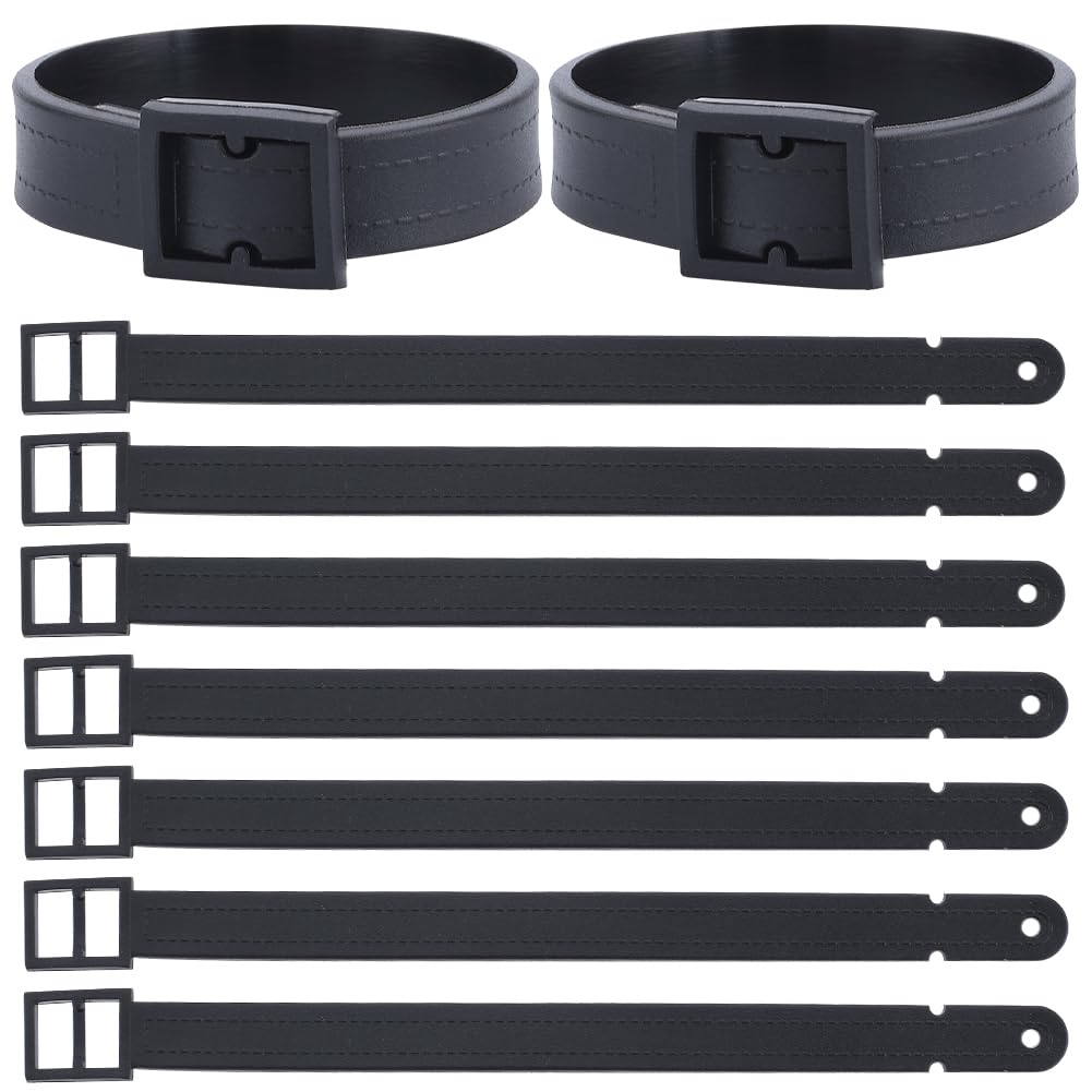 Amazon.com | GORGECRAFT 10Pcs Plastic Luggage Tag Strap