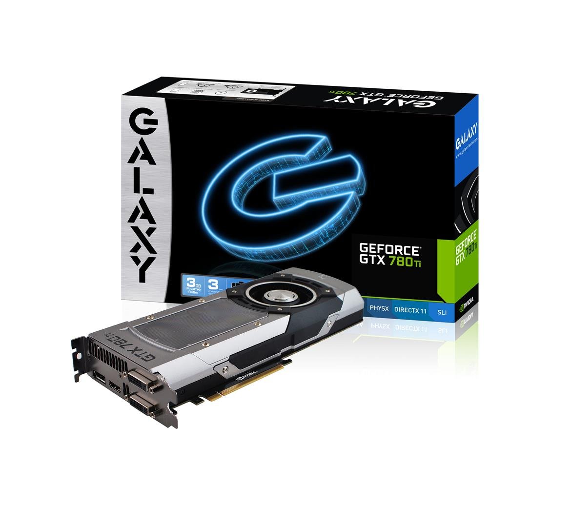 Galaxy Geforce Gtx 780 Ti 3 Gb Gddr5 Pci Express 3 0 Dvi Dvi Hdmi Dp Sli Ready Graphics Card 78nnh5dv8ggx Amazon In Computers Accessories