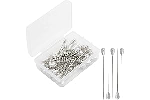 Zlongron 100 Pieces Hijab Pins, Boutonniere Pins