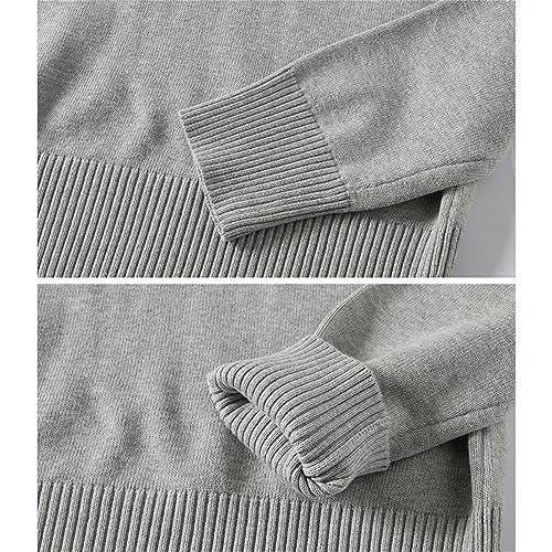 Girls Boys School Uniform Sweater Knit Pullover for Kids Soft Cotton Long Sleeve V-Neck Sweater Toddler Fall Winter Clothes4