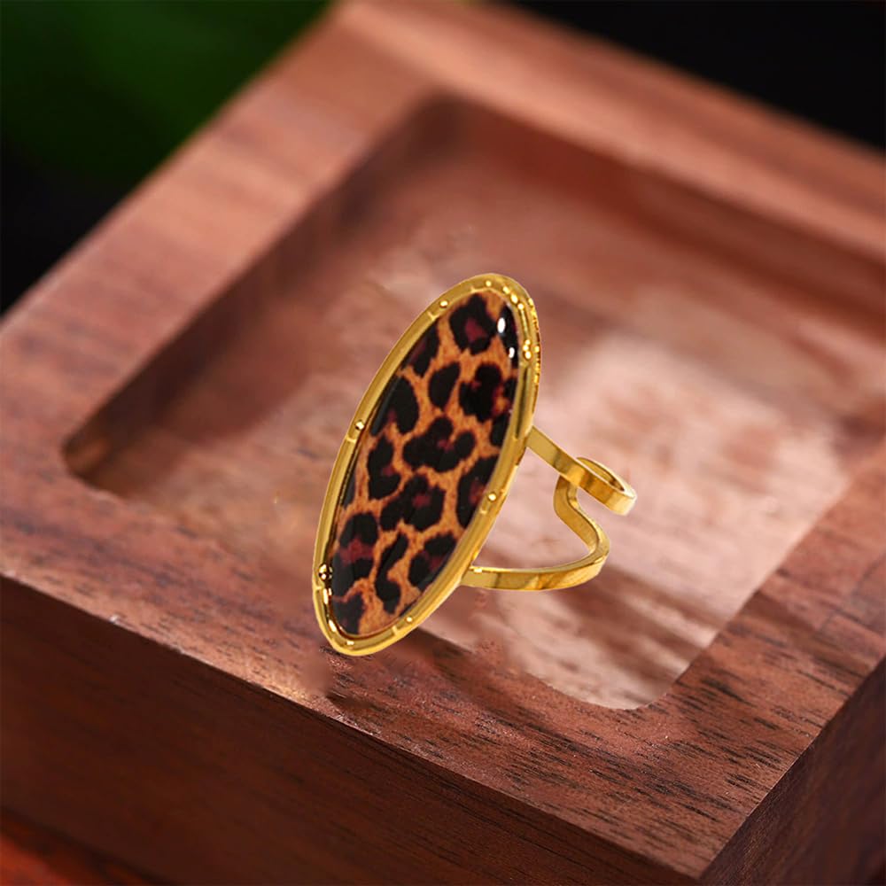 OIDIMS Anel feminino com estampa de leopardo boêmio, vintage, geometria, oval, ajustável, exclusivo, ajuste confortável, estilo punk, anos 80/90, bijuterias de fantasia,… em promoção! Veja a oferta e mais achadinhos de Bijuterias 5 Hoje é o melhor dia para comprar OIDIMS Anel feminino com estampa de leopardo boêmio, vintage, geometria, oval, ajustável, exclusivo, ajuste confortável, estilo punk, anos 80/90, bijuterias de fantasia,… com aquele preço maroto! Promoção! Aproveite a oferta! 5