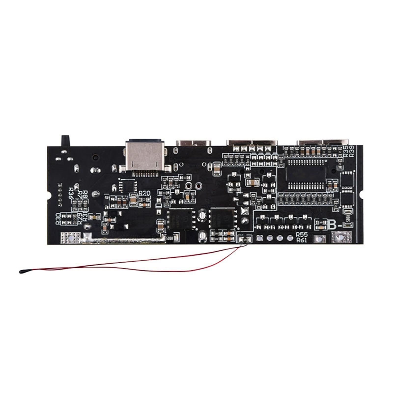 Motortreibermodul, Zweiwe-Schnellladeplatine For E Stromversorgungsmodule, DIY-Motherboard-Set, PD100W-Powerbank, 6-Schnittstelle,für 3D-Drucker und mehr